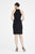 Saboroma - 4207 Sleeveless Halter Sheath Dress In Black