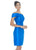 Ashley Lauren - 4215 One Shoulder Column Cocktail Dress In Blue