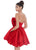 Ashley Lauren - 4218 Bowed Strapless A-Line Cocktail Dress In Red