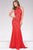 High Halter Neck Lace Prom Dress 42220