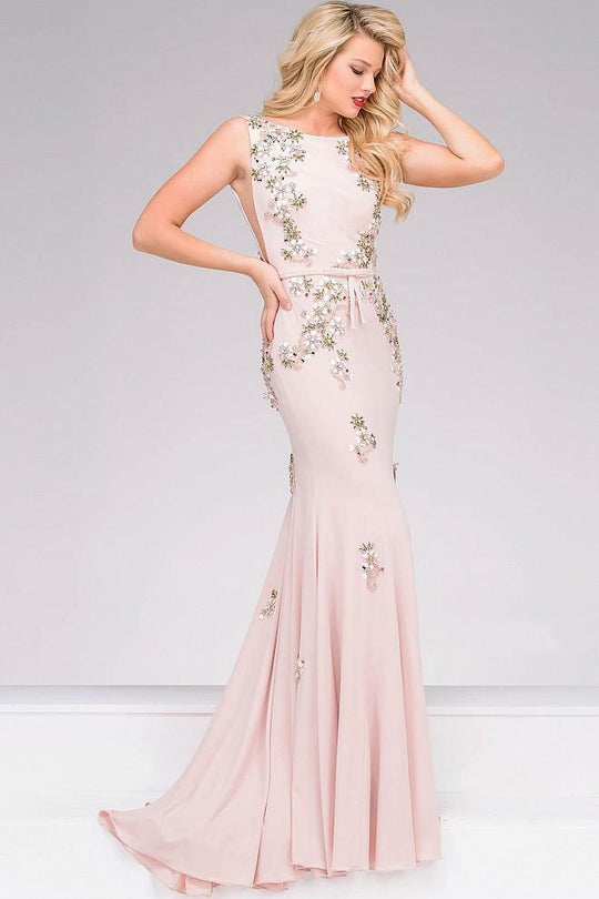 Jersey Embellished Prom Dress 42296
