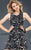 91083 Floral Lace Zippered Sheath Dress