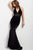 42655 Halter Jersey Sheath Dress
