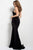 42655 Halter Jersey Sheath Dress