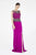 Saboroma - 4270 Beaded Embellished Sheer Overlay Mermaid Gown In Pink