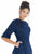 Ashley Lauren - 4278 Quarter Length Sleeve Jewel Neck A-line Dress In Blue