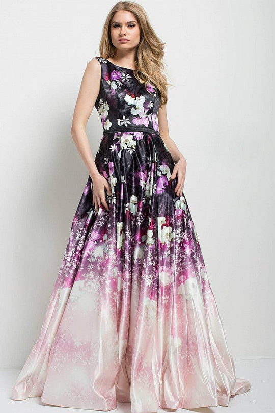 Long Printed Dress 42798