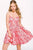 Floral Printed Short Dress 42868