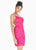 Ashley Lauren - 4293 Beaded Lace-Up Sheath Cocktail Dress In Pink