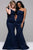 One Shoulder Asymmetrical Neck Mermaid Dress 42983
