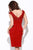 14505 Dress in Wine