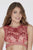 Jolene Collection - 18119 Two Piece Beaded Jewel Sheath Dress In Red and Neutral