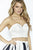 Jolene Collection - 17554 Strapless Sweetheart A-line Dress In White and Multi-Color