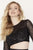 Jolene Collection - 18115L Two Piece Long Sleeves Mermaid Dress In Black and Red