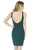 Jolene Collection - 17530 Lattice Ornate Sheath Dress In Green