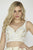 Jolene Collection - 17514 V-Neck Two-Piece Cocktail Dress In Neutral and White