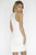 Jolene Collection - 17536 Razor Cut Paneled Dress In White
