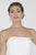 Jolene Collection - 18026 Embroidered Strapless Fitted Dress In White