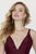 Jolene Collection - 18093L Beaded V-Neck Lace Mermaid Dress In Red