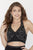 Jolene Collection - 18083 Beaded Halter V-neck Jersey Sheath Dress In Black