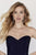 Jolene Collection - 18122 Strapless Sweetheart Crepe Sheath Dress In Blue