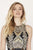 Jolene Collection - 18032 Sequined Halter Fitted Mermaid Gown In Black and Gold
