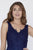 Jolene Collection - 18108L Beaded Lace V-neck Dress In Blue
