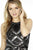 Jolene Collection - 17578 Sequined Halter Sheath Dress In Black and Silver