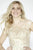 Jolene Collection - 17510 Floral Ornate Cocktail Dress In Neutral