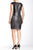 Jax - 2PYR57Q Crisscross Trim Cutout Dress in Black