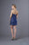 Alyce Paris - Sequined Sweetheart Short Cocktail Dress 4369 In Blue