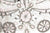 Jolene Collection - 17024 Bejeweled Plunging V-Neck Gown In White and Pink