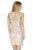 Jolene Collection - 17581 Sequined High Halter Dress In Pink