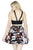 Jolene Collection - 17539 Two-Piece Floral Short Party Dress In Black and Multi-Color
