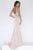 Jolene Collection - 18109 Embellished Two Piece Sheath Dress In Pink