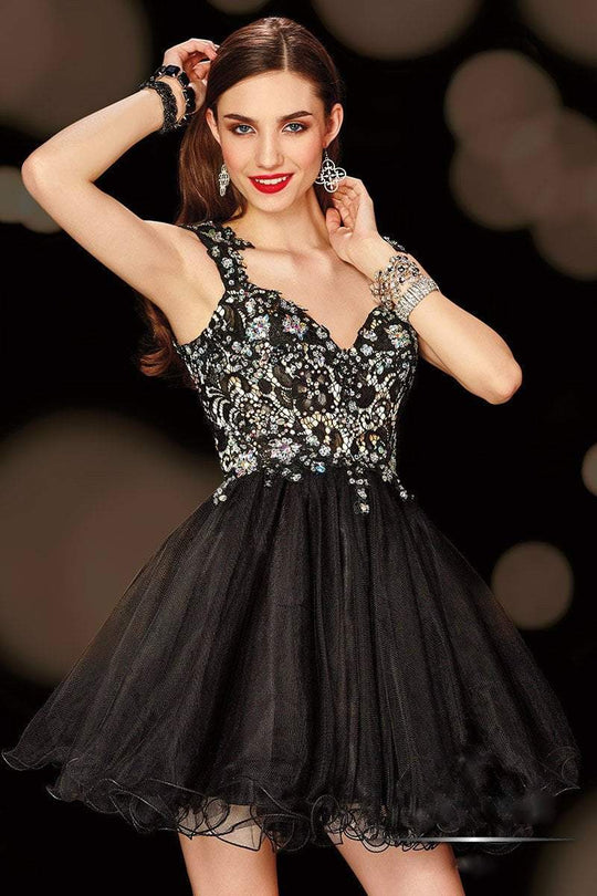 Alyce Paris Homecoming - 4402 Dress in Black