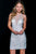 37596 Sleeveless Fully Beaded Sheath Dress