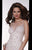 Panoply - 44257 Beaded Illusion Bateau Tulle Mermaid Dress In Neutral and Pink