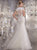 Panoply - Elaborately Embellished Tulle Sweetheart Trumpet Gown 44281 in White and Neutral