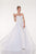 Panoply - Lace Sweetheart Trumpet Dress with Removable Skirt 44300 In White and Neutral