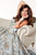 Panoply - Illusion Haltered Neck Brocade A-line Dress 44307 In Blue