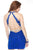 Alyce Paris - 4442 Short Dress In Blue