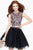 Alyce Paris - 4446 Dress In Black Pink