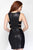Alyce Paris - 4448 Short Dress In Black