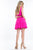 Rachel Allan Short - 4452 Two Piece Chiffon Ruffled Dress in Pink