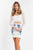 Rachel Allan Short - 4453 Two-Piece Long Sleeve Embellished Lace Dress in White