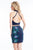 Rachel Allan Short - 4495 Beaded Two-Piece Cocktail Dress in Blue