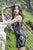 Jolene Collection - 17578 Sequined Halter Sheath Dress In Black and Silver