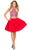 Gem Embellished Halter Two-Piece Cocktail Dress