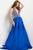 45031 Crystal Crusted Plunging Gown